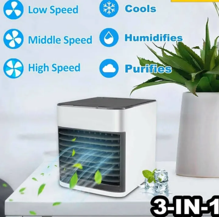 Arctic Air Ultra 3 In 1 Evaporative Air Cooler Purifies Humidifies 2X 