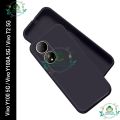 Premium Liquid Silicone Phone case for Vivo Y100 5G / Vivo Y100A 5G / Vivo T2 5G Liquid Silicon Mobile Back Case Soft Silicone Phone Cover.