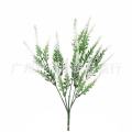 Wholesale Simulation Wheat5Fork Lavender Artificial Flower Plastic Flowers Artificial Fake Flower Small Handle Bunch Home Wedding Decoration.