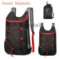 Outdoor Large-capacity Backpack Foldable Camping Backpack Anti-splash Travel Hiking Packable Daypack Sports Bag for Men Women. 