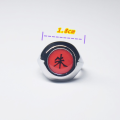 (New) anime Naruto akatuki ring haringan Itachi Auke Deidara Obito Ninja uniex Halloween Coplay acceory gift. 
