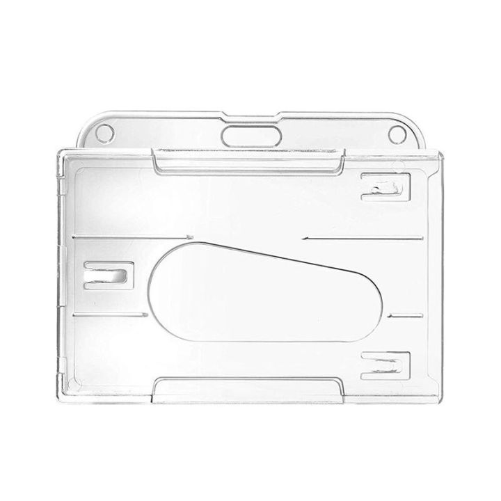 Hard%20Plastic%20ID%20Access%20Card%20Cover%20Credit%20Card%20Case%20Badge%20Holder%20Double%20Side%20Ertical%20Transparent%202-3%20ID%20Card%20Holder%20Card%20Cover%20-%20Image%202
