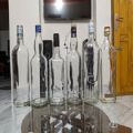 High Quality 1 Pcs Style Glass Bottle For Drinking Water 1000ml. 