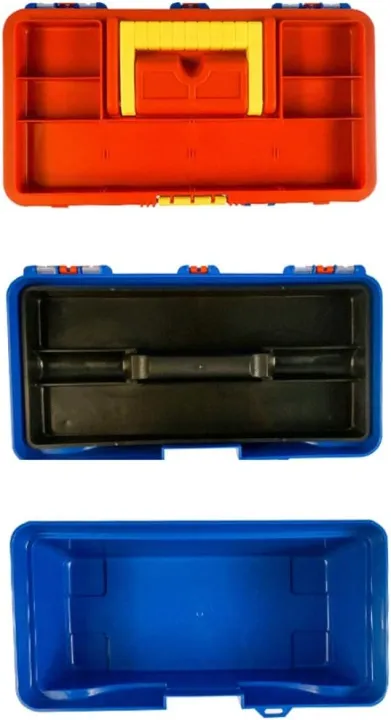 12-inch%20Tool%20Box%20Plastic%20Tool%20Box%20with%20Tray%20and%20Organizers%20Includes%20Removable%203%20Small%20Parts%20Boxes%20-%20Image%204