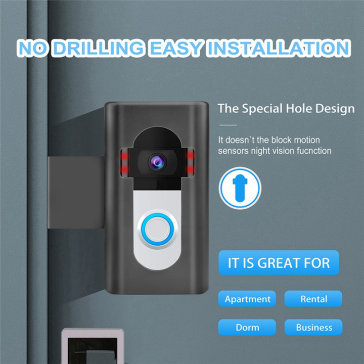 Video%20Doorbell%20Upgrade%20Anti-Theft%20Video%20Doorbell%20Bracket%20Drill-Free%20Mounting%20Bracket%20-%20Image%205