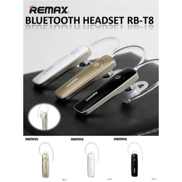 Remax RB - T8 (Original) Luxury Mini Smart Stereo Bluetooth Earphone ...