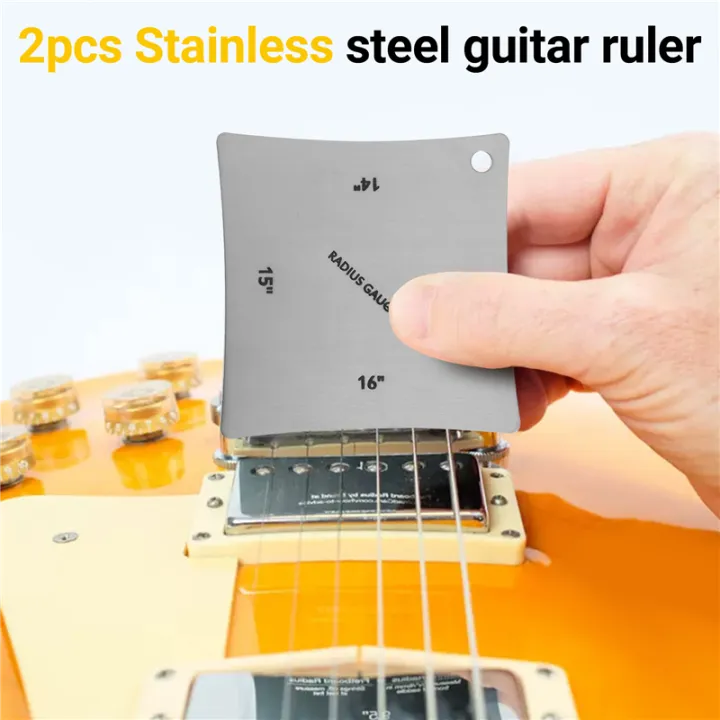 2pcs%20Guitar%20Fingerboard%20Fretboard%20Saddle%20Nut%20Radius%20Gauge%20Measuring%20Stainless%20Steel%20Tool%20-%20Image%204
