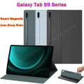 Case For Samsung Galaxy Tab S9 FE Plus Magnetic Stand Cover For Tab S9 FE+ With Pencil Holder For Tab S9 Ultra Auto Sleep Wake.