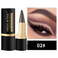 Miss Rose Black Eyeliner Gel Stick Cosmetic Waterproof Eye Liner Pencil Matte Waterproof Retractable Eyeliner Eyeliner Gel Stick. 