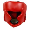 New Boxing Helmet Leather Karate Muay Thai Sanda Training Adults Kids Arts Helmet Head Guard Taekwondo Karate Boxing Helmets.