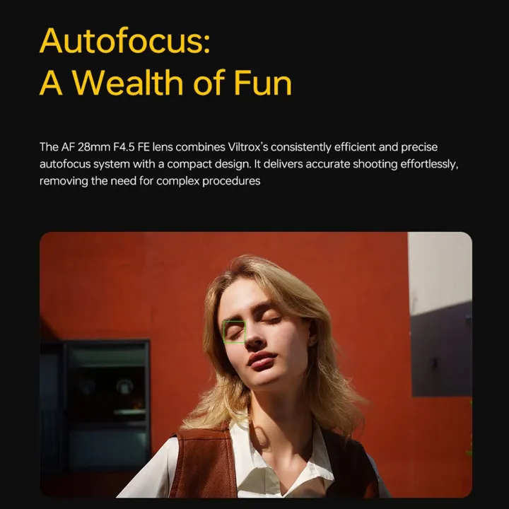 VILTROX%2028mm%20F4.5%20Pancake%20Lens%20Autofocus%20Full%20Frame%20Lens%20Retro%20Ultra-thin%2060g%20For%20FUJI%20XF%20Sony%20E%20Mount%20-%20Image%203