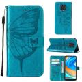 【Lejia】For Xiaomi Redmi Note 9S / 9 pro/9 Pro Max case butterfly PU leather flip card slots strap stand cover. 