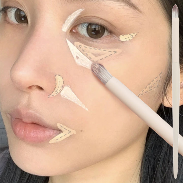 Concealer Brush Angled Flat Concealer Makeup Brush Large Concealer Brush Rofessional Precise Foundation Makeup Tool