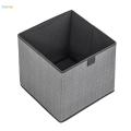 Nonwovens Storage Bins, Nursery Toy Storage Basket, Wardrobe Clothes Organizer Storage Bin, 11.81'' Large Cabinet Bookcase Boxes for Home Bedroom. 