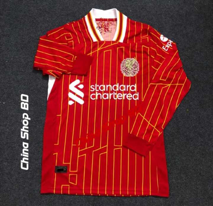 Liverpool%20New%20%20Home%20Jersey%2024/25%20Long%20Sleeve%20-%20Image%202