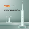 Sonic Electric Toothbrush Rechargeable | IPX7 Waterproof USB Toothbrush with 4 Dupont Brush Heads | Tartar Remover Portable Sonic Cleaner for Personal & Household Dental Care - A5. 