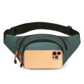 New Waist Bag Men's Mobile Phone Bag Casual Sports Waist Bag Large Capacity Cashier Business Casual Sports Waist Bag.