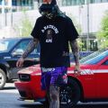 Wade Shorts Miami HeatHEATEmbroidered Vintage Mesh American Style HopINSPopular Basketball ShortsJD. 