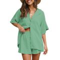 Ladies Breathable Cotton Crepe Top & Short Pant for Women – Smart and Subtle Dress. 