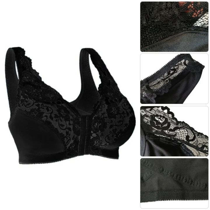 Women%20Front%20Closure%20Plus%20Size%20Bras%20Posture%20Corrector%20Lift%20Up%20Bra%20Wireless%20Bralette%20Gather%20Thin%20Soft%20Brassiere%20Top%20Vest%20S-6XL%20-%20Image%204