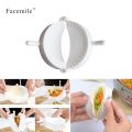 3pcs 8cm DIY Kitchen Dumplings Mold Press Dough Pastry Pie Maker Gyoza Empanada Mould Tool.