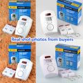 Home Security PIR Alert Infrared Sensor Alarm System 105DB Anti-theft Human Motion Detector Siren with 2pcs Remote Controller. 