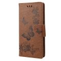 （COD)For Samsung Galaxy S23 5G Butterfly Embossed Horizontal Flip Leather Phone Case. 