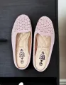 Girls exclusive nagra shoes. artificial leather with embroidery special nagda shoes for girls. 