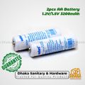 Sanford Rechargeable Battery AA 1.2v/1.5v 3200mAh. 