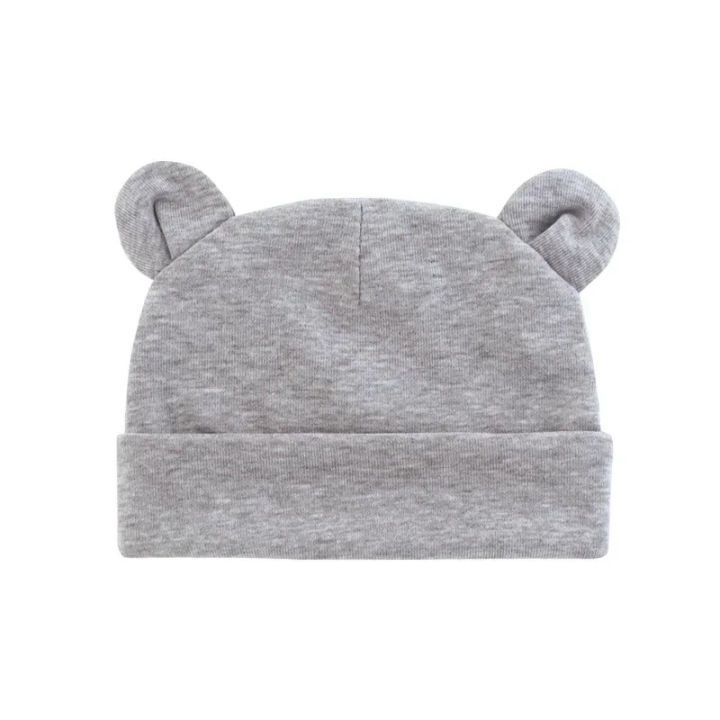 Autumn%20Winter%20Baby%20Hat%20Comfortable%20Solid%20Color%20Hats%20Cute%20Ear%20Shape%20Cotton%20Cap%20Newborn%200%20-1%20Infant%20Bonnet%20Items%20-%20Image%205