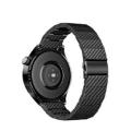 22mm Carbon Fiber Metal Watch Band Wrist Strap For Gear S3/ DT78/ DT98/ DT95/ DT92/ L15/ L13/ L16/ Amazfit Pace/ Zeblaze GTR-2/ Colmi i30/ Mibro X1/ M29 Smartwatch. 