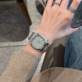 Godie Simple New Retro Fashion Round Square Steel Strap Quartz Watch Women's Casual Ladies Watch with Date.