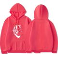 Playboi Carti Hoodie Whole Lotta Red Graphic Hooded Sweatshirt Vintage Hip Hop Long Sleeve Fleece Hoodies Harajuku Streetwear. 
