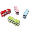 【In-Demand Item】 New Skin-Die Cast Plastic Double Decker Bus Alloys Pull back and return Kids London Bus Kids. 