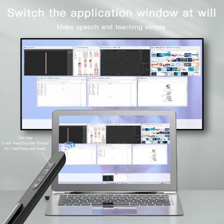 %E3%80%90Trending%E3%80%91%20Convenient%20RF%202.4GHz%20Presentation%20Point%20Clicker%20Remote%20Control%20PPT%20Hyperlink%20Pointer%20Volume%20Control%20330FT%20Long%20Control%20Page%20Turning%20Pen%20Computer%20-%20Image%207