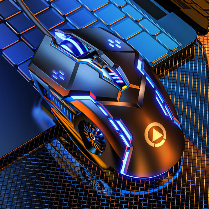 YINDIAO G5 Gaming Mouse Wired Mouse 6D 4Speed DPI RGB Gaming Mouse For Computer Laptop Gaming Mouse