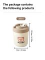 WORTHBUY 18/8 stainless steel Leakproof Thermos Water Bottle,380/480ML Portable Coffee Cup For Office Children Breakfast Cups. 