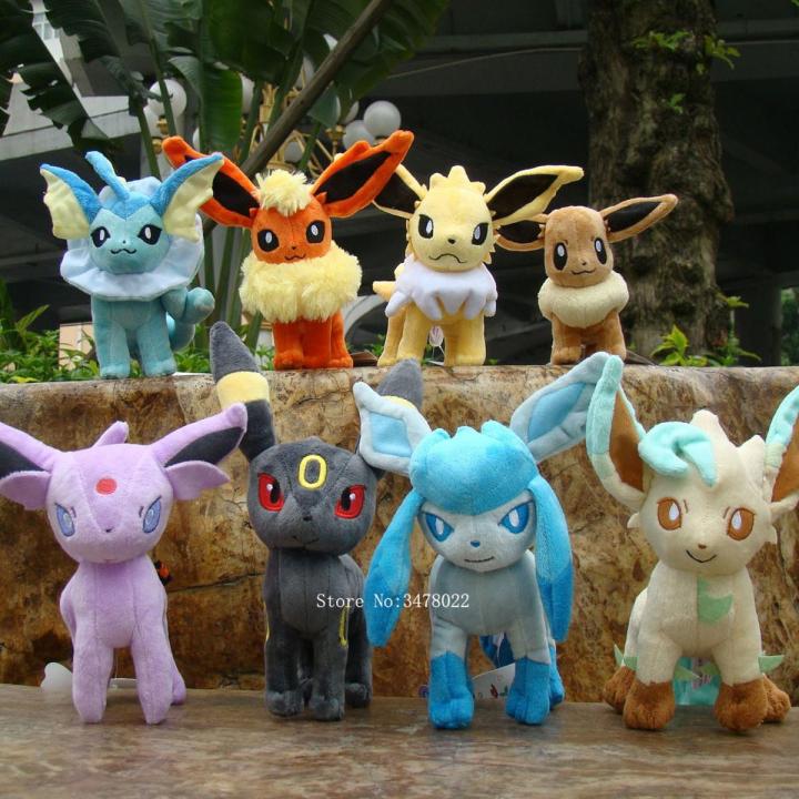 Eevee 10Cm Anime Plush Dolls Syeon Flareon Jolteon Umbreon Vaporeon Pokémon Stuffed Toys For Eevee 10Cm Anime Plush Dolls Syeon Flareon Jolteon Umbreon Vaporeon Pokémon Stuffed Toys For