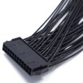power extension cable 24 pin-3 x expansion cable-Black. 