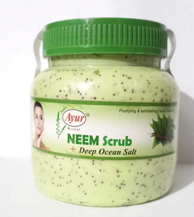 Ayur Neem+Deep Ocean Salt Scrub