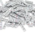 【Sandmdm】 2023 MOC Gauges Pattern Tile Accessories Bricks Compatible 85984pb100 2431pb666 City Building Blocks DIY Bulk Parts Kit Assembles Toy. 