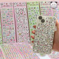 Tirado graffiti stickers, Korean English ins, cute cartoon handbook, goo card stickers, goo pan border decoration stickers.