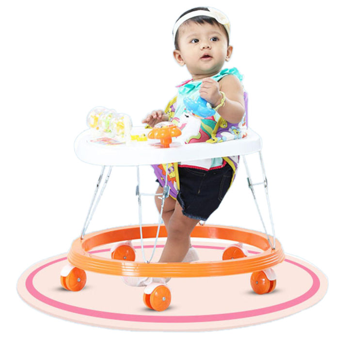 Smile Baby Walker Melody - Orange & White