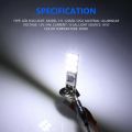 8PCS H1 6000K Super White 80W LED Headlight Bulbs Kit Fog Driving Light.
