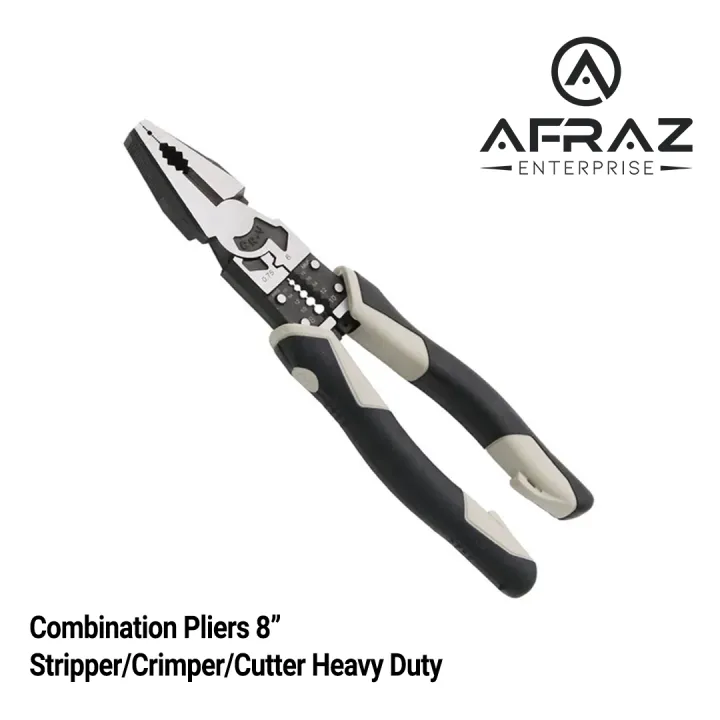 Combination%20Pliers%208"%20Stripper/Crimper/Cutter%20Heavy%20Duty%20Wire%20Pliers%20Diagonal%20Pliers%20Hand%20Tools%20-%20Image%202
