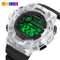 Skmei Waterproof LED Light Electronic Countdown Clock reloj hombre Digital movement Wristwatch For Mens Sport Watches 2110. 