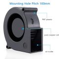 Adjustable Blower Fan For BBQ Heater Blower Air Blower Cooking Portable Machine For Home Vents Tools.