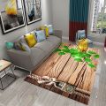 3D Wood Carpet for Bedroom Rug Long Kitchen Mat on The Floor Living Room Carpet Absorbent Non-slip Bathroom Area Rug Home Decor.