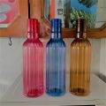 Plastic Water Pot Bottle - Multi Colour 1000ml one pise.