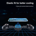 Telescopic Gamepad Type C Cooling Wireless Mobile Gaming Controller Dual Joystick for iPhone Android for Switch / PC Joypad.